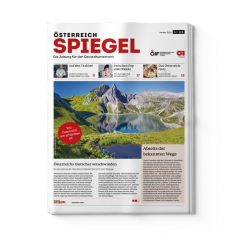 Titelseite Ausgabe 114 des Österreich Spiegels