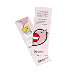 Vorder- und Rückseite der Lesezeichen