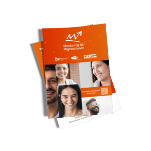 Flyer Mentoring f&uuml;r Migrant:innen